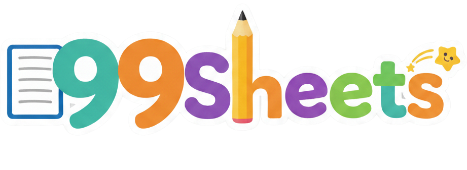 99Sheets - Free Printable Worksheets & AI Learning Games